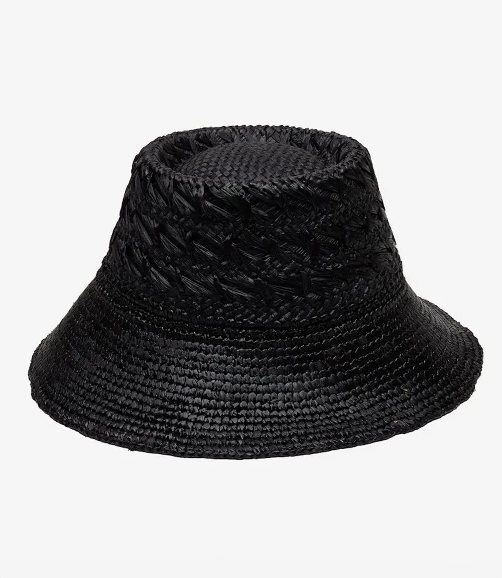 Straw Bucket Hat