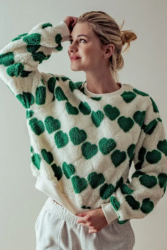 Sweater Warm Hearts Verde