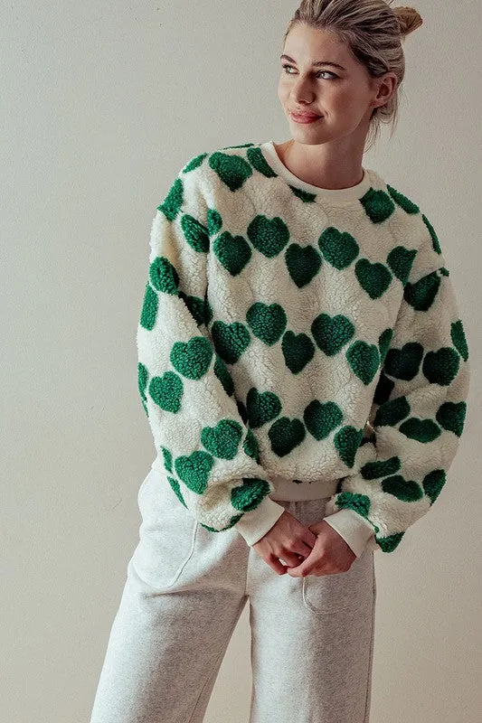 Sweater Warm Hearts Verde