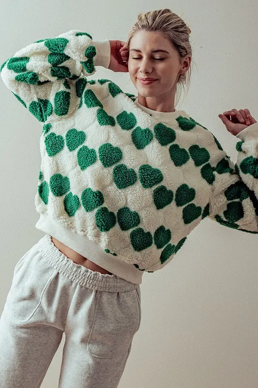 Sweater Warm Hearts Verde