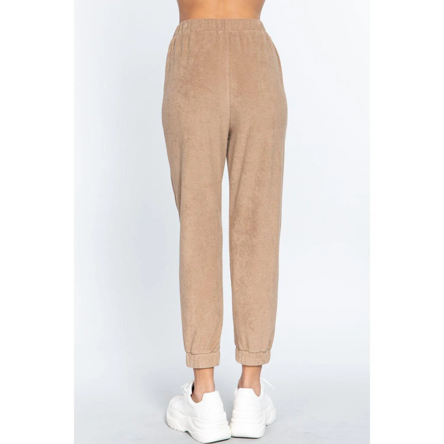 Terry Towelling Long Jogger Pants