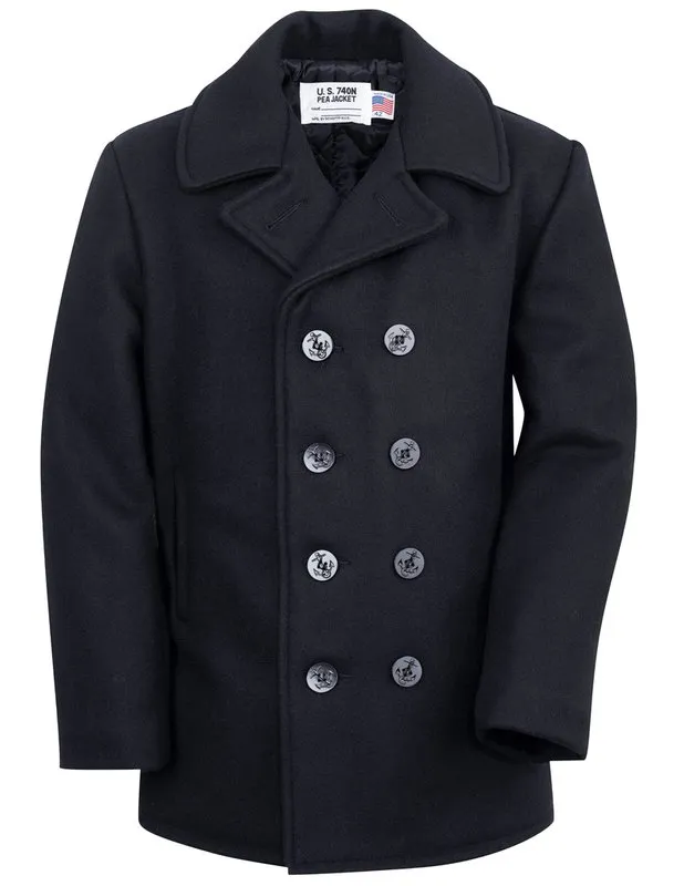 The Original Navy Pea Coat 740