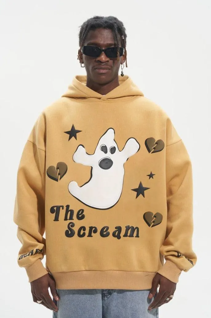 The Scream Puff Print Hoodie