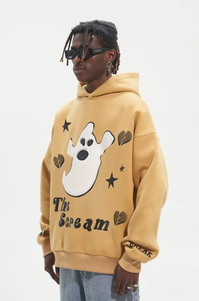 The Scream Puff Print Hoodie