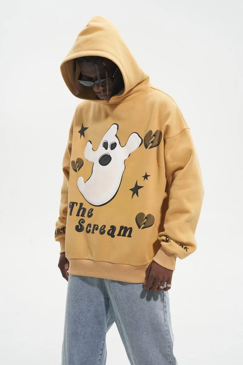 The Scream Puff Print Hoodie