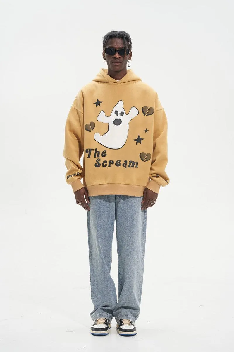 The Scream Puff Print Hoodie