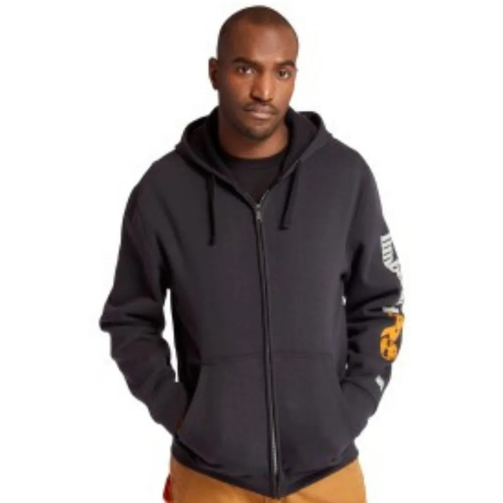 Timberland PRO Hood Honcho Full Zip Work Hoodie - Black TB0A235X001