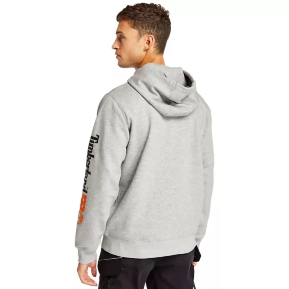 Timberland PRO Hood Honcho Full Zip Work Hoodie - Light Grey TB0A235XC81