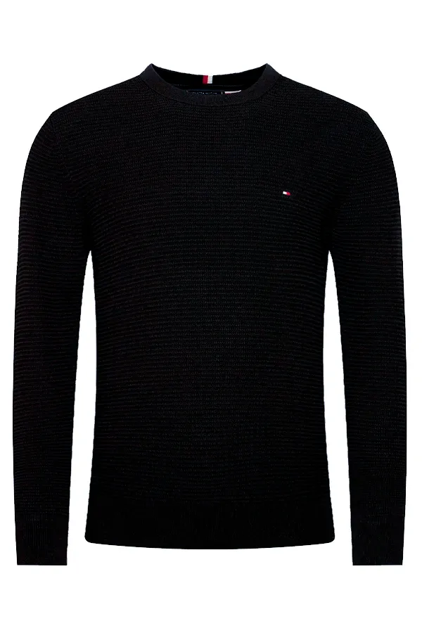 Tommy Hilfiger Essential Knit Pullover Black