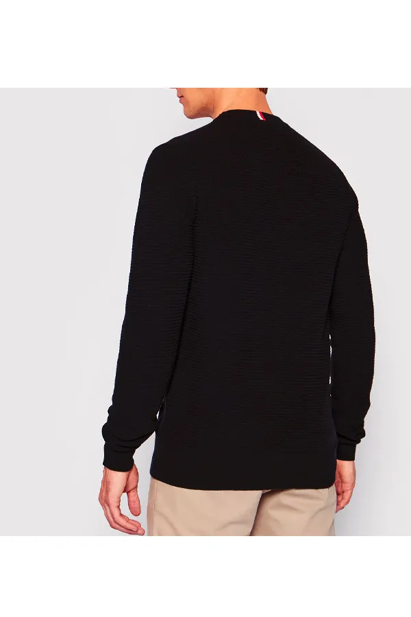 Tommy Hilfiger Essential Knit Pullover Black