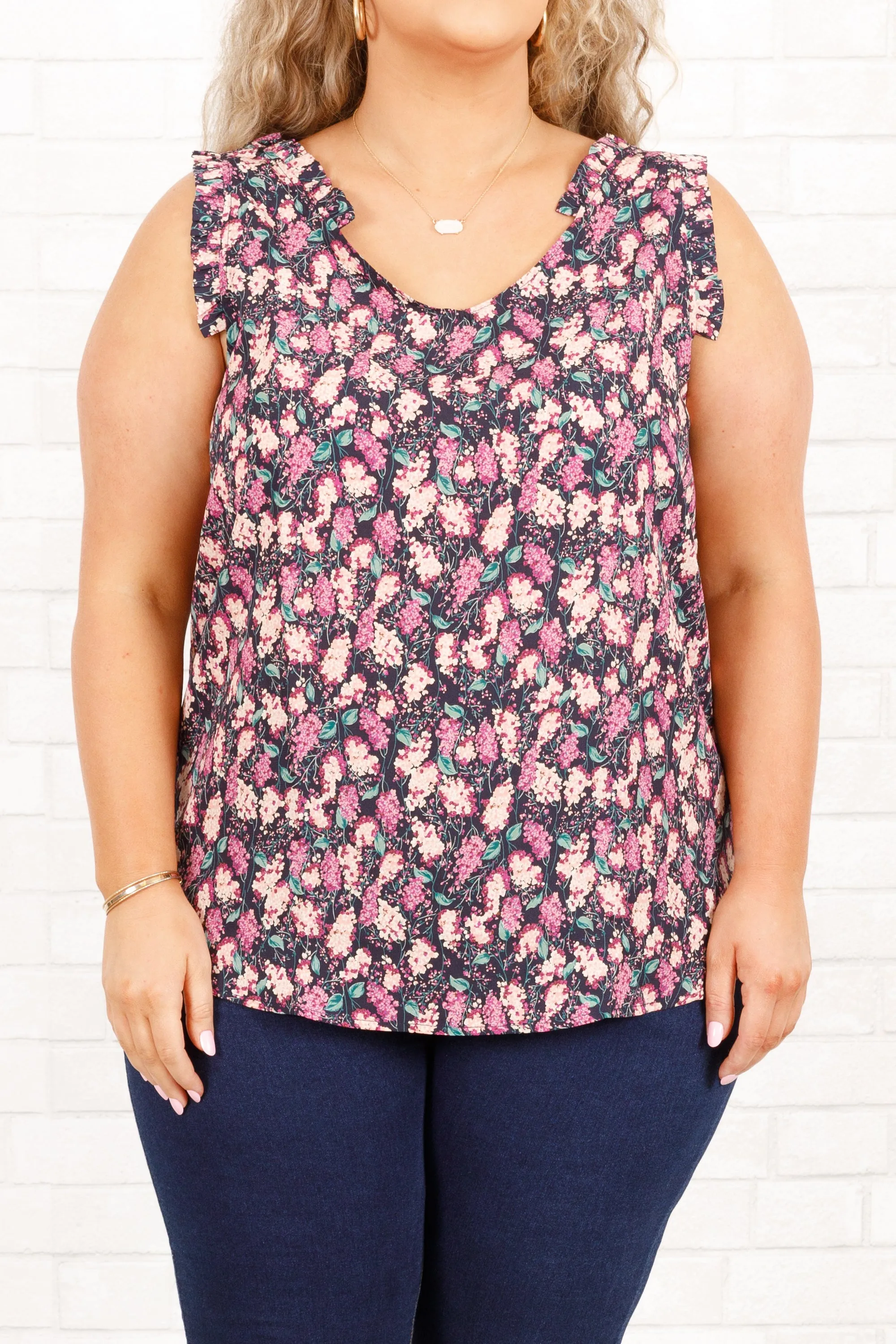 Uptown Meeting Top, Navy