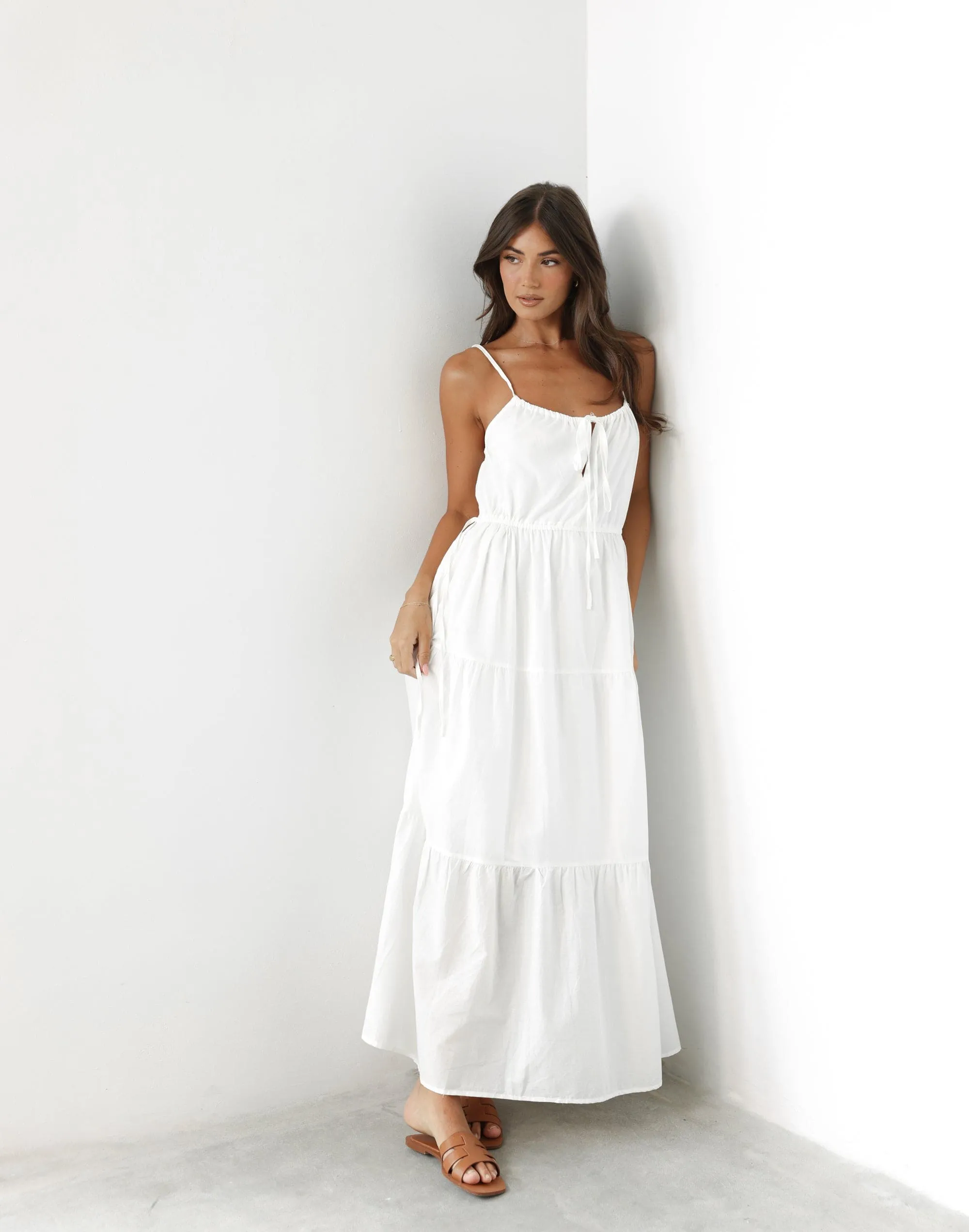 Vanille Maxi Dress (White)