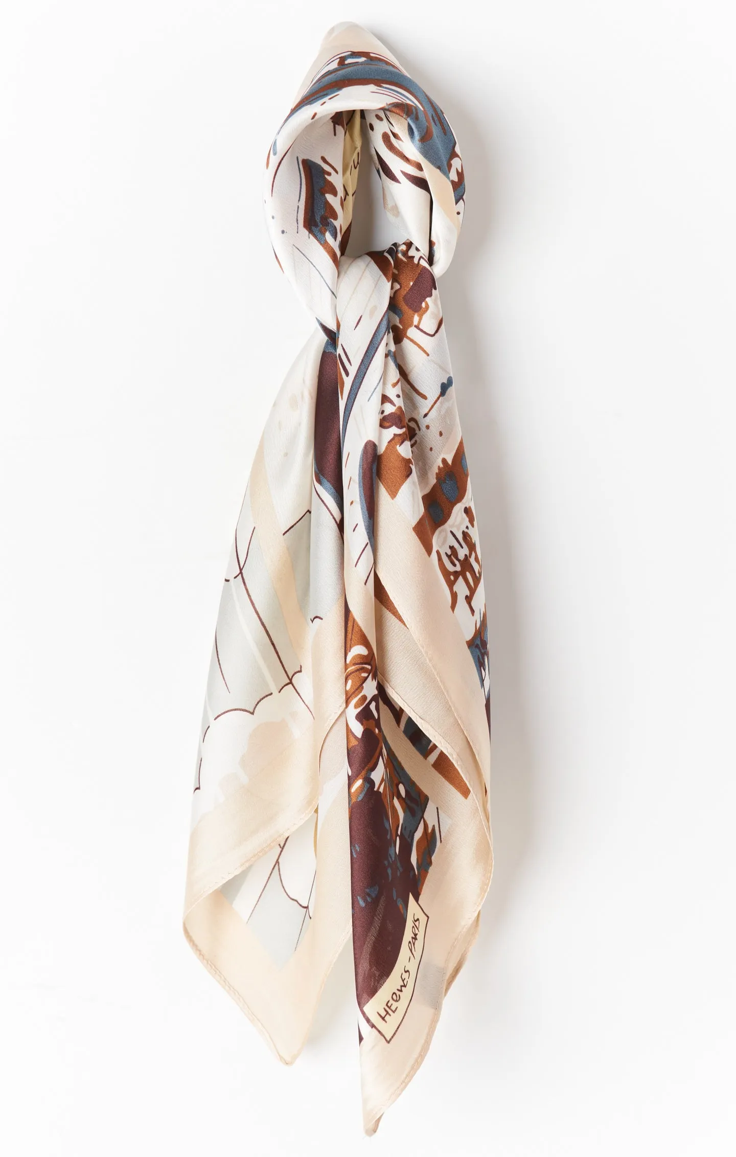 Vintage Inspired Scarf ~ Beige