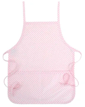 Wipeable Smock in Pink Check