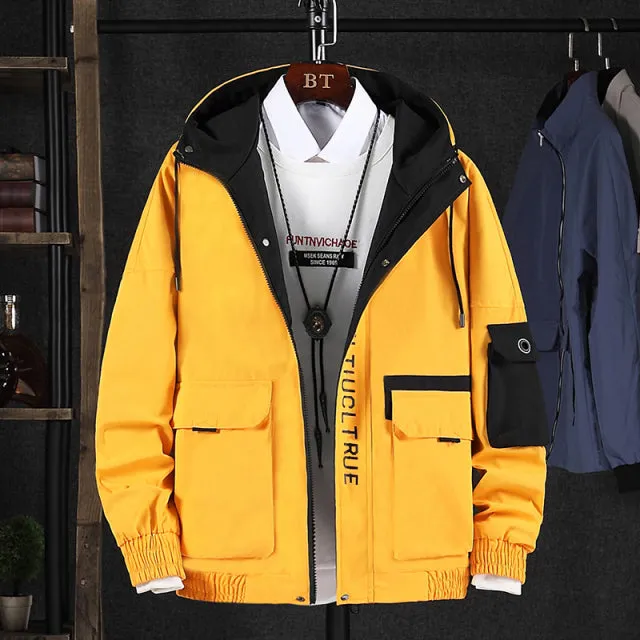 Xituodai 5XL Men Fashion Jackets Trend Korean Version Men's Coat Street Hip Hop Jacket Baseball Jacket Men's Casual Jogging