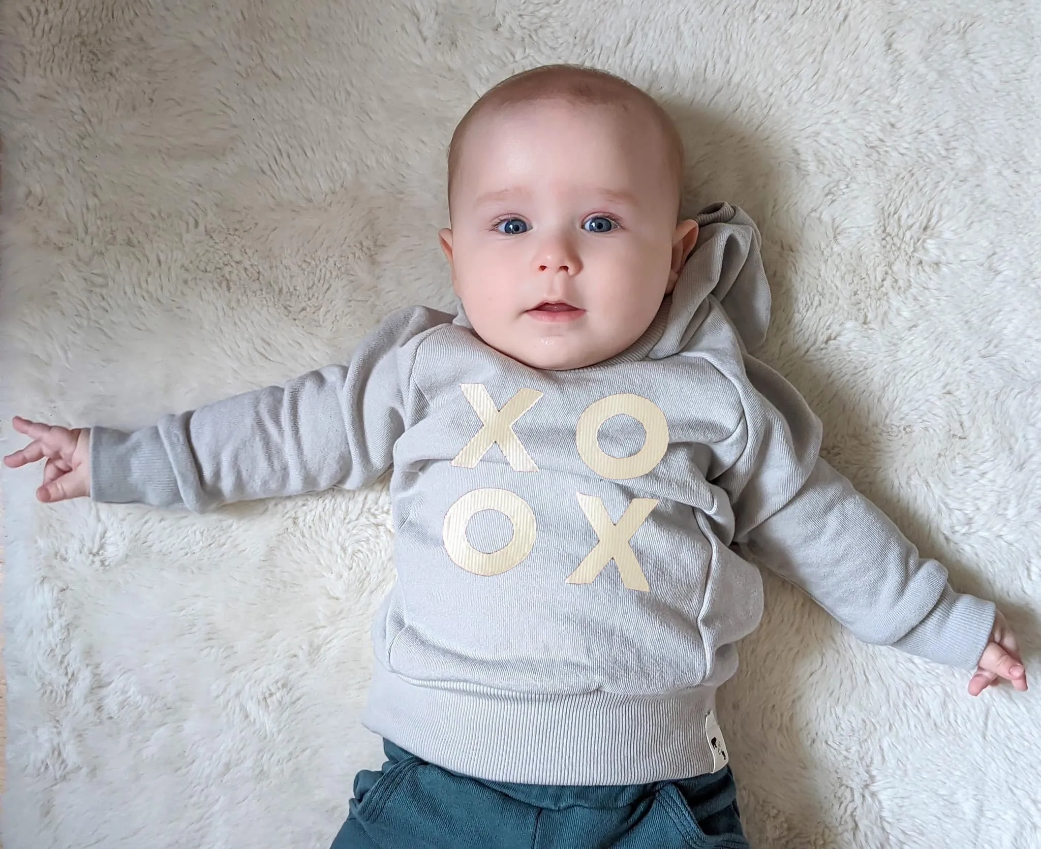 XOXO Appliqué FRENCH TERRY - Lil Prairie Pullover