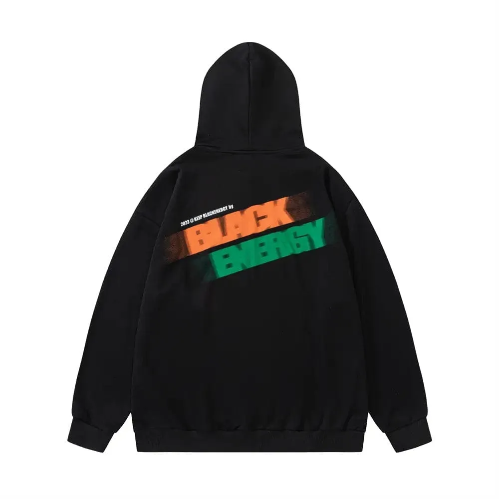 Y2K Black Energy Hoodie