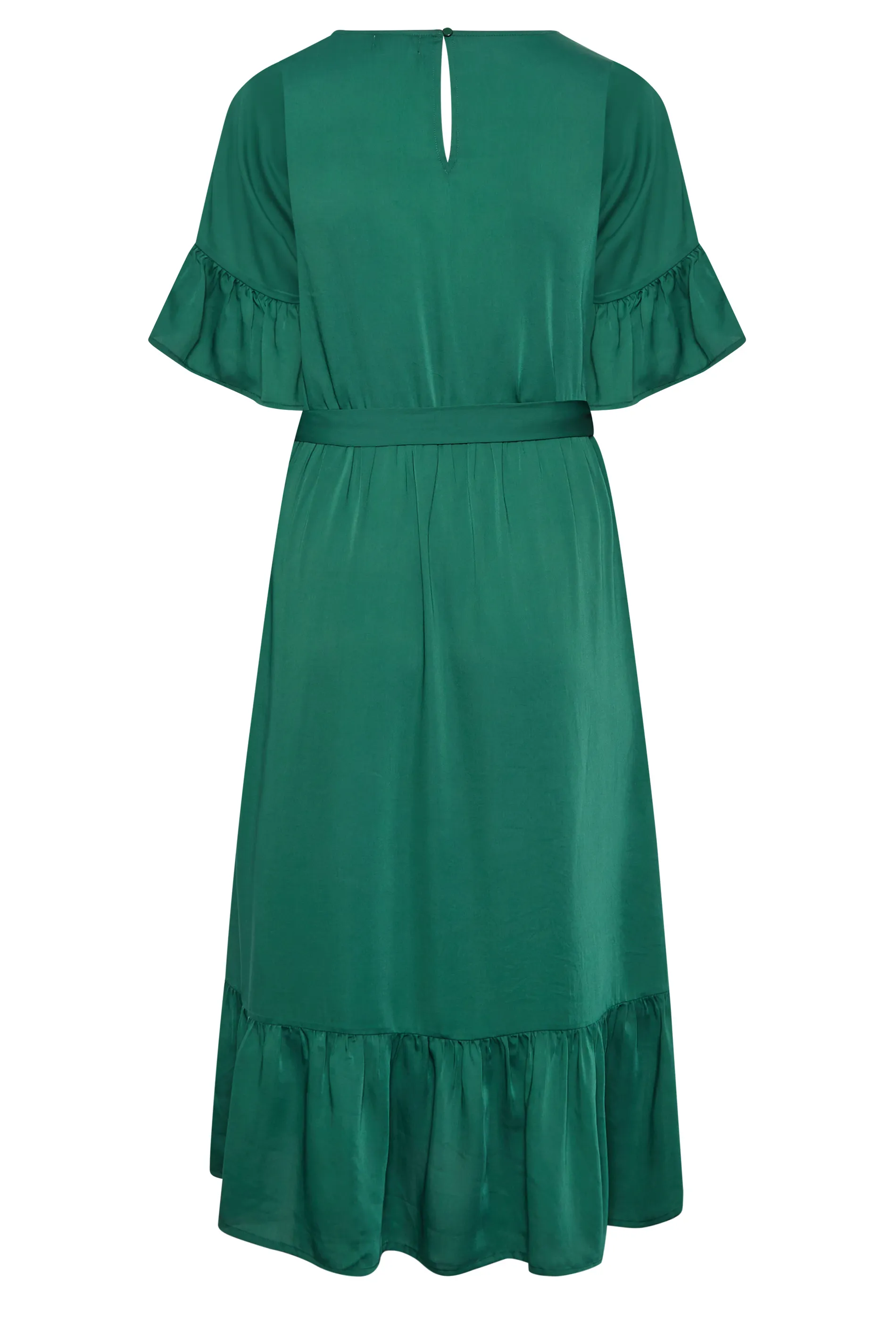 YOURS LONDON Curve Green Smock Dress